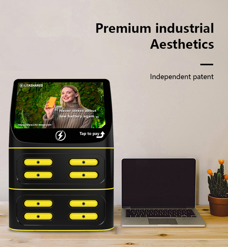 محطة شحن الهاتف NAYAX POS ذات 8 فتحات