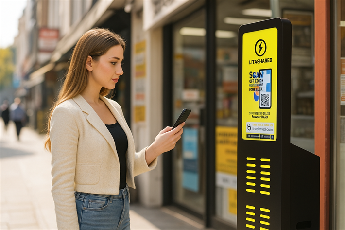 Finland Shared Power Bank ,charging station