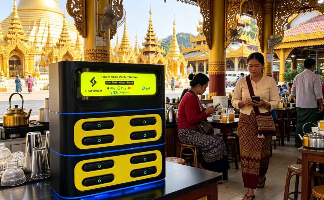 Indonesia Shared Power Bank Payment System and Restaurant Deployment of Charging Stations
