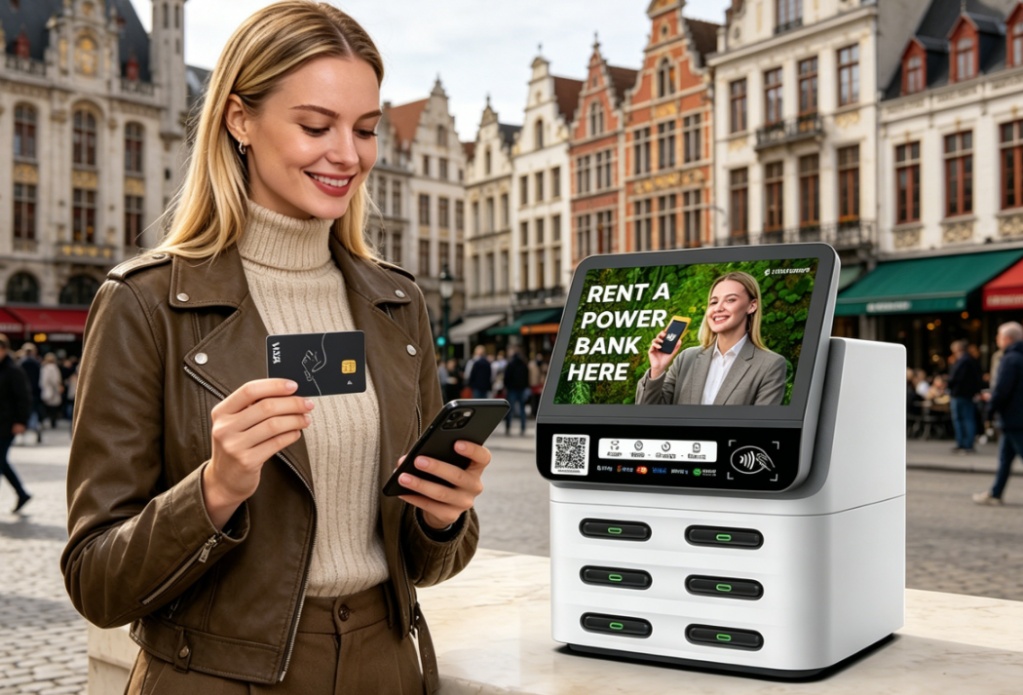 Bulgaria POS Shared Power Bank in cafés and restaurants, Nayax POS multi-payment integration