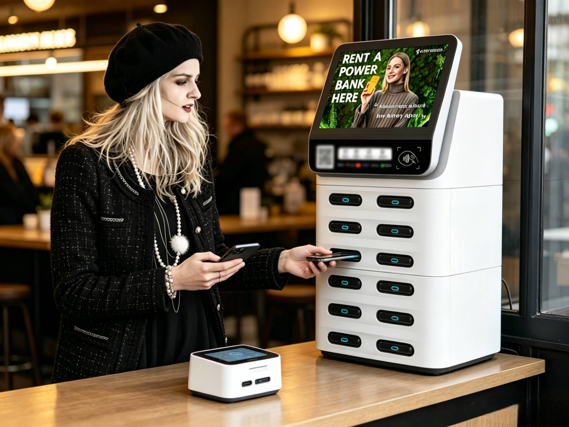 Croatia POS shared power bank devices deployed across shopping areas, hotels, and tourist attractions
