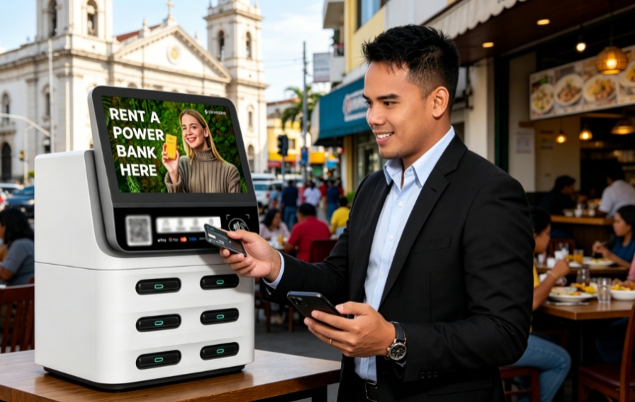 Philippines POS shared power bank deployed in restaurants, cafés, and high-traffic locations, Litapower ensures stable profitability