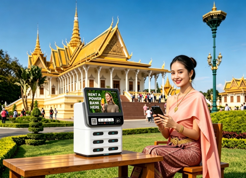 Cambodia shared power bank, new blue ocean market, multi-scenario deployment and stable high revenue