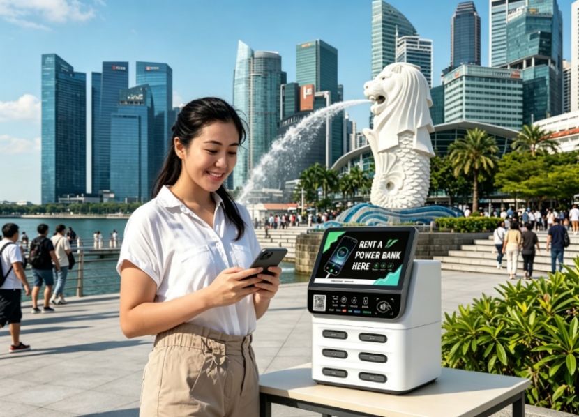 Singapore shared power bank, new blue ocean market, multi-scenario deployment and stable high revenue