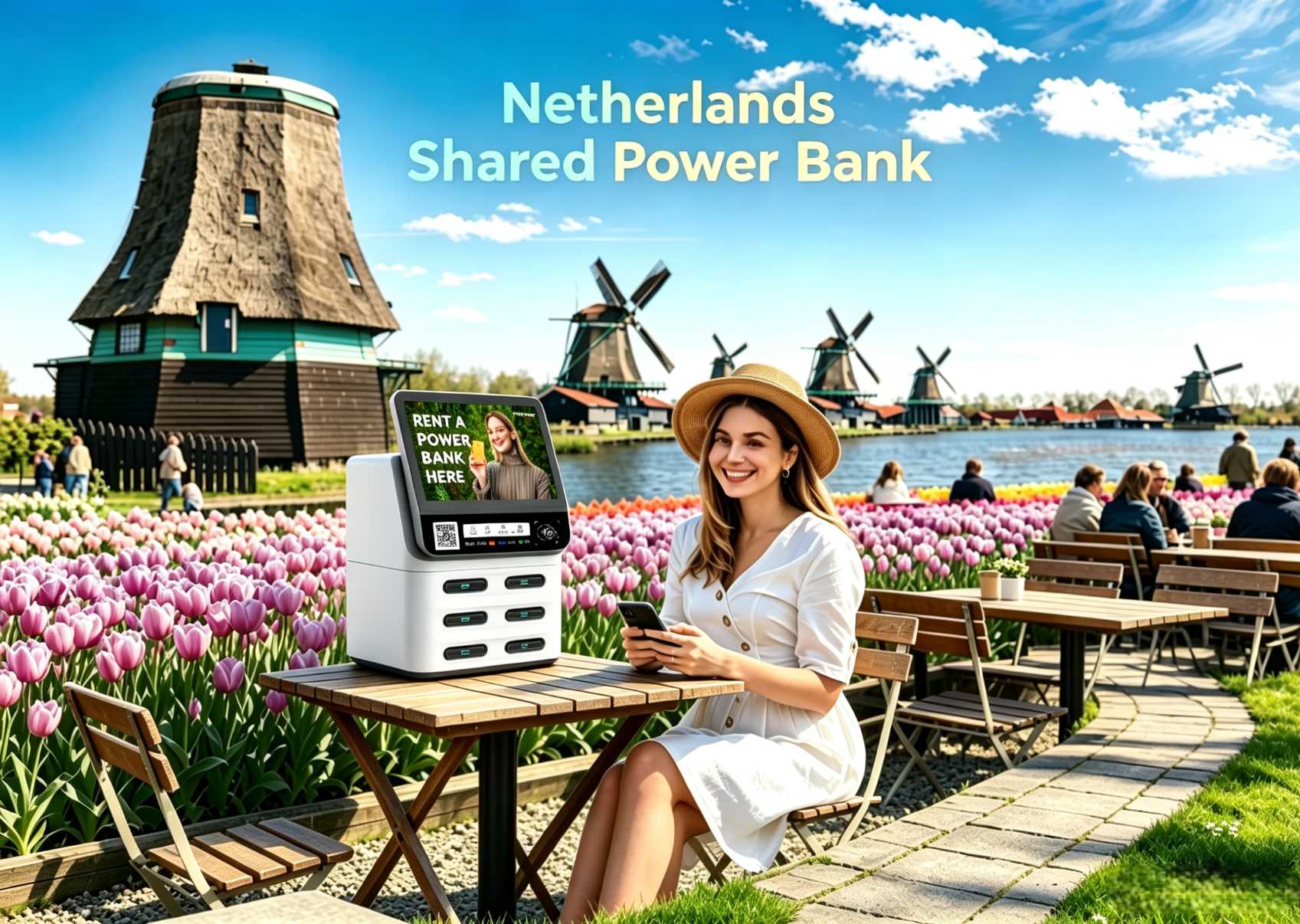 Netherlands shared power bank, new blue ocean market, scenario-based deployment with stable high-profit returns