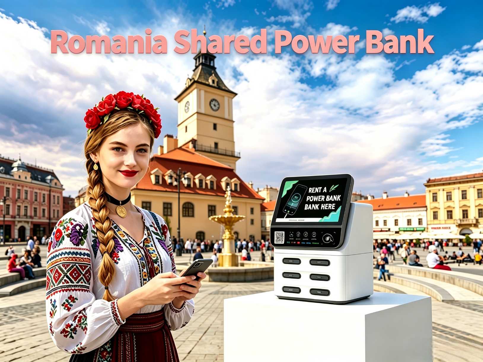 Romania shared power bank, new blue ocean market, stable high returns through scenario-based deployment