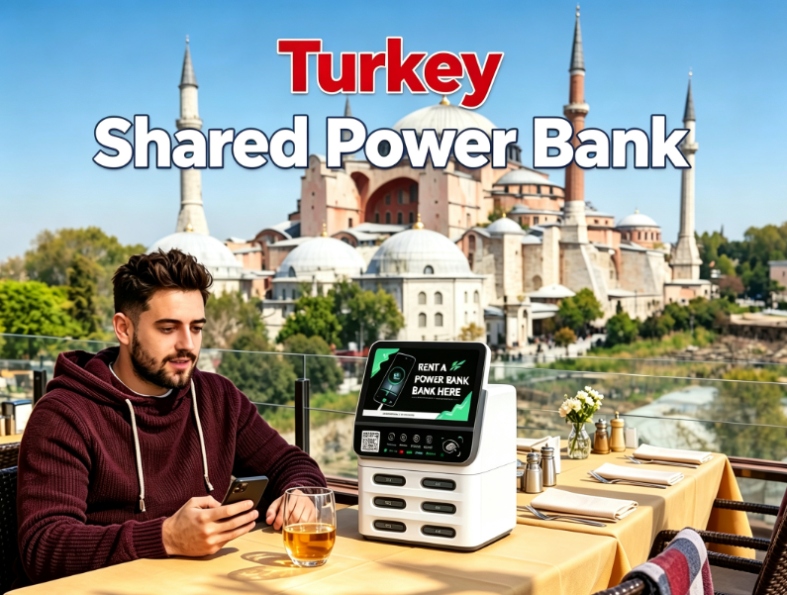 Turkey shared power bank, new blue ocean market, multi-scenario deployment for stable high returns