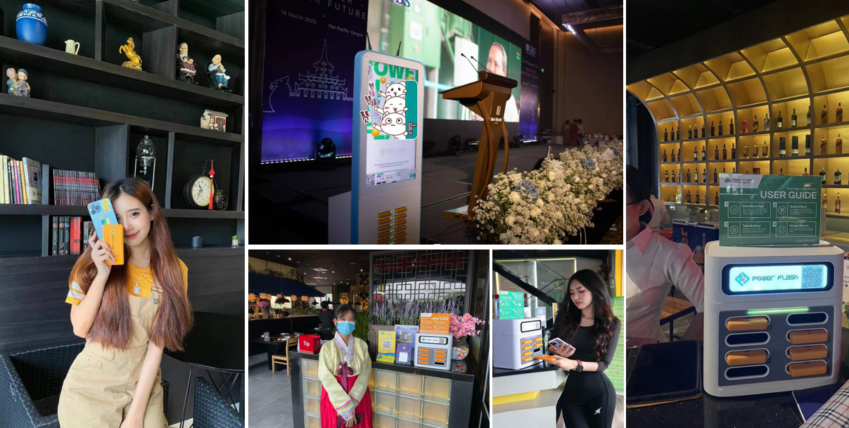 Myanmar shared power bank, a new blue-ocean market with stable returns